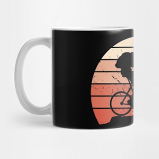 Pedal & Sunset Silhouette Mug